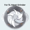 Meat Grinder Blade 6D for 5L Electric Meat Grinder Accessories Food Crusher Processor Slicer Replacement Spare Parts Home Applia 5