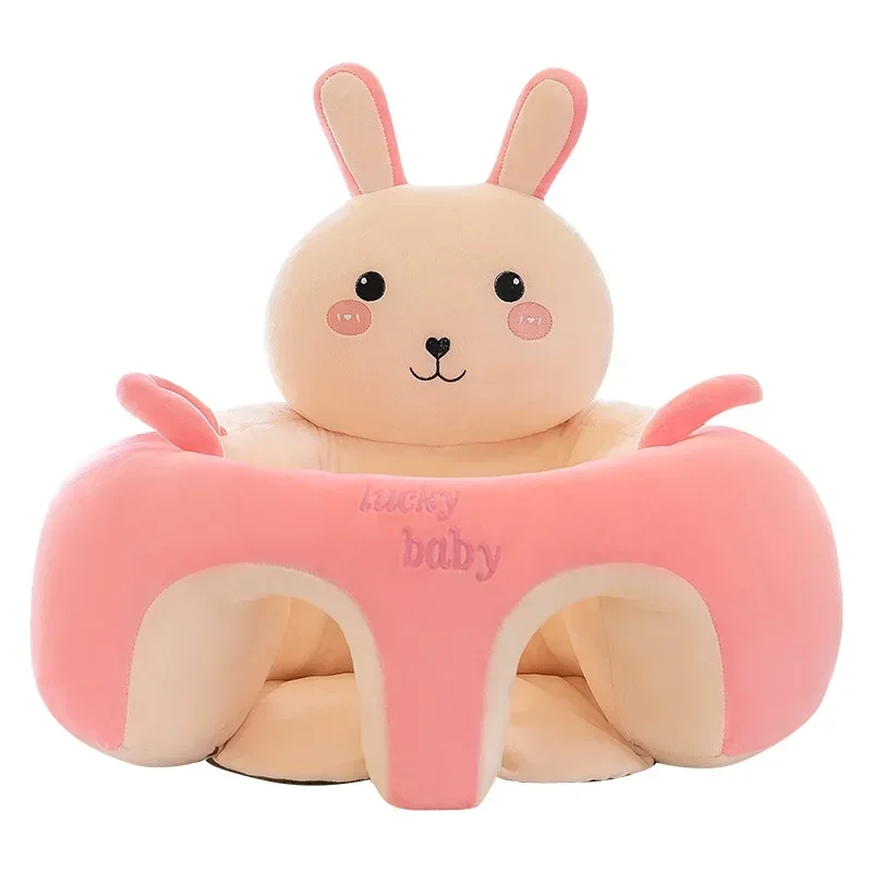 Cute Cartoon Baby Sofa Cover Learning to Sit Seat Feeding Chair Case Kids Baby Sofa Skin Infant Seat Without Cotton baby sofa seat cover