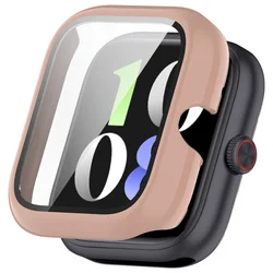 Durable Protective Case with Film for Smartwatch - Shockproof Accessories (Pink)