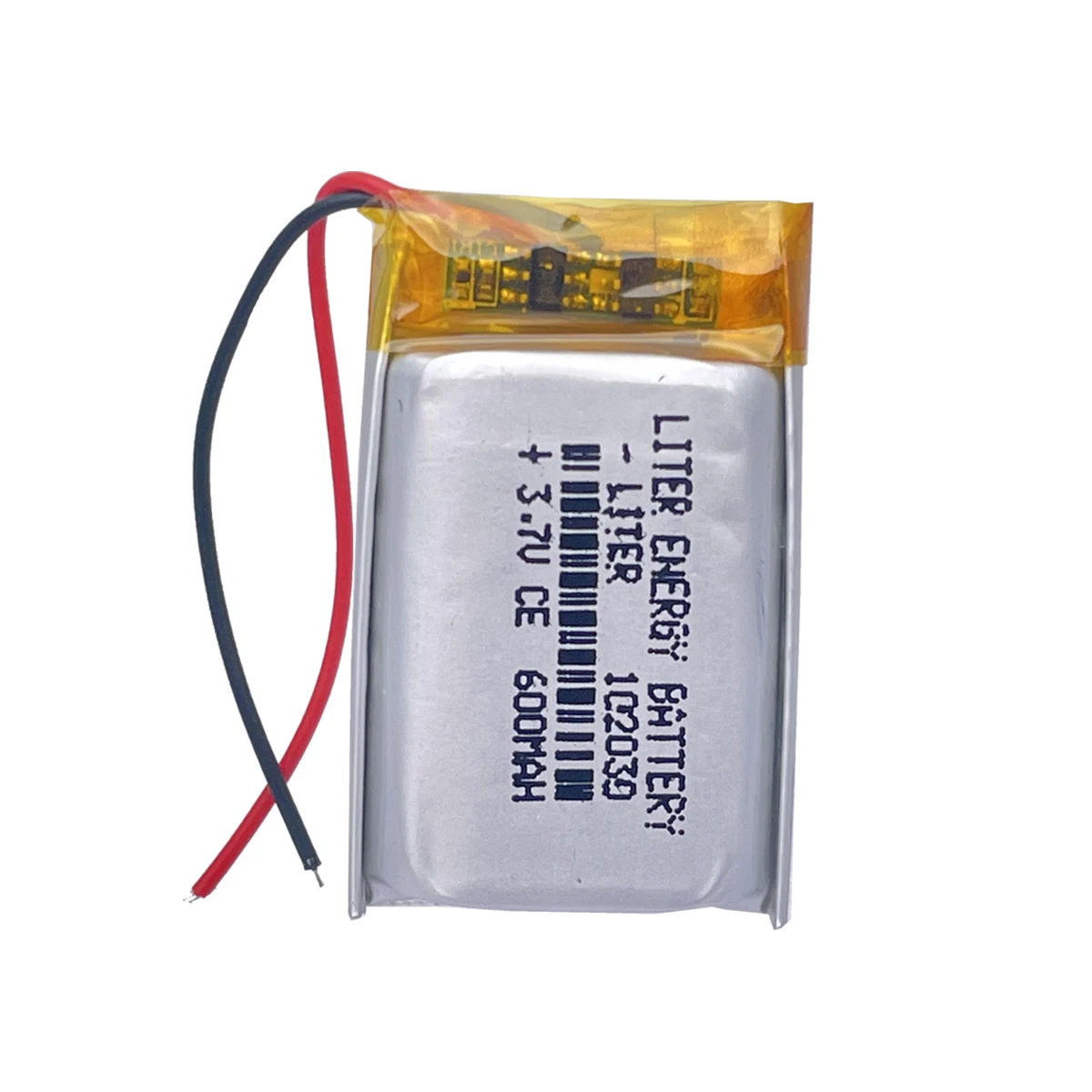 Liter energy battery Good Qulity 3.7V,600mAH,102030 Polymer lithium ion / Li-ion battery for TOY,POWER BANK,GPS,mp3,mp4