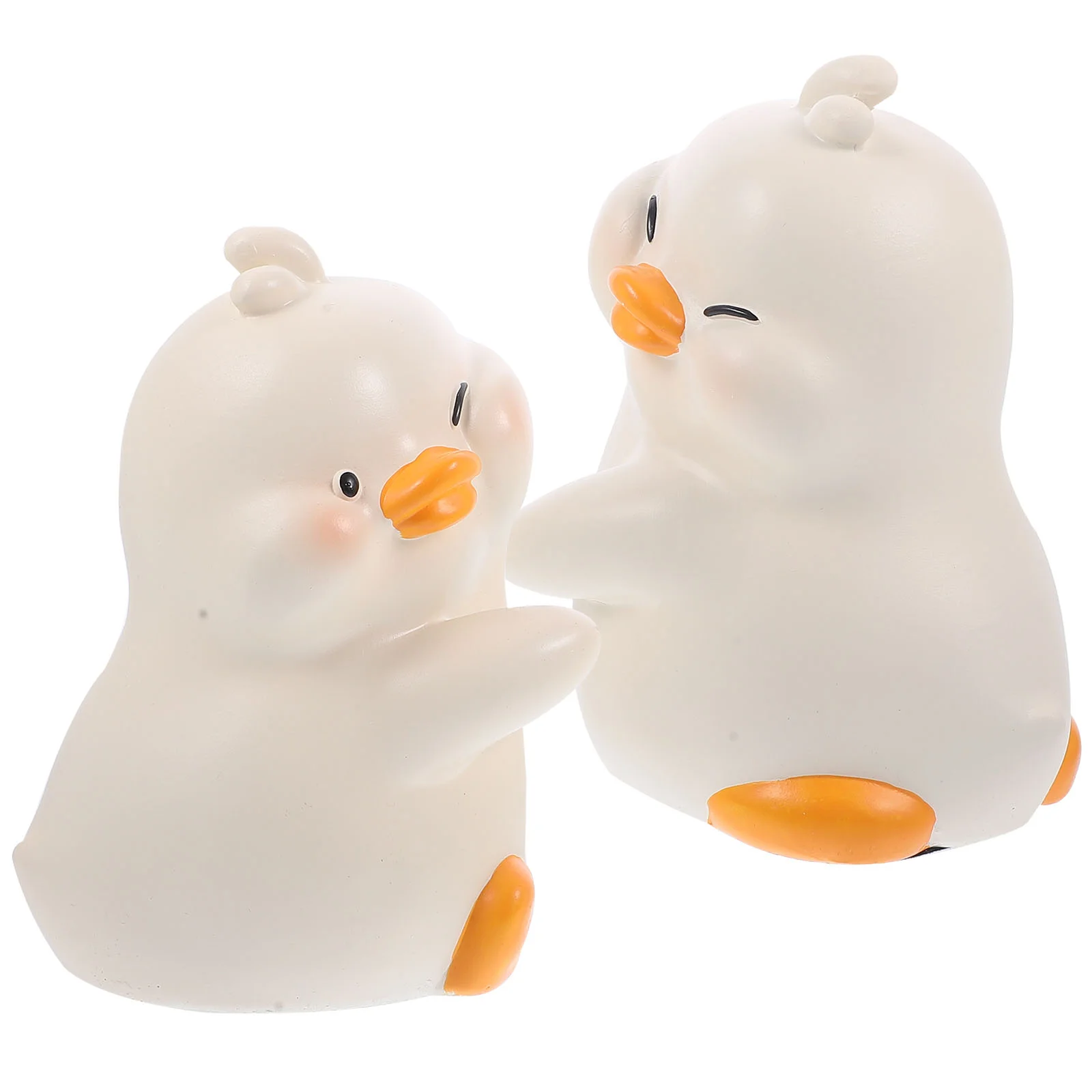 

Маленькая желтая утка книжный аксессуар животное Нескользящая подставка Симпатичные подставки для книг из смолы для офиса