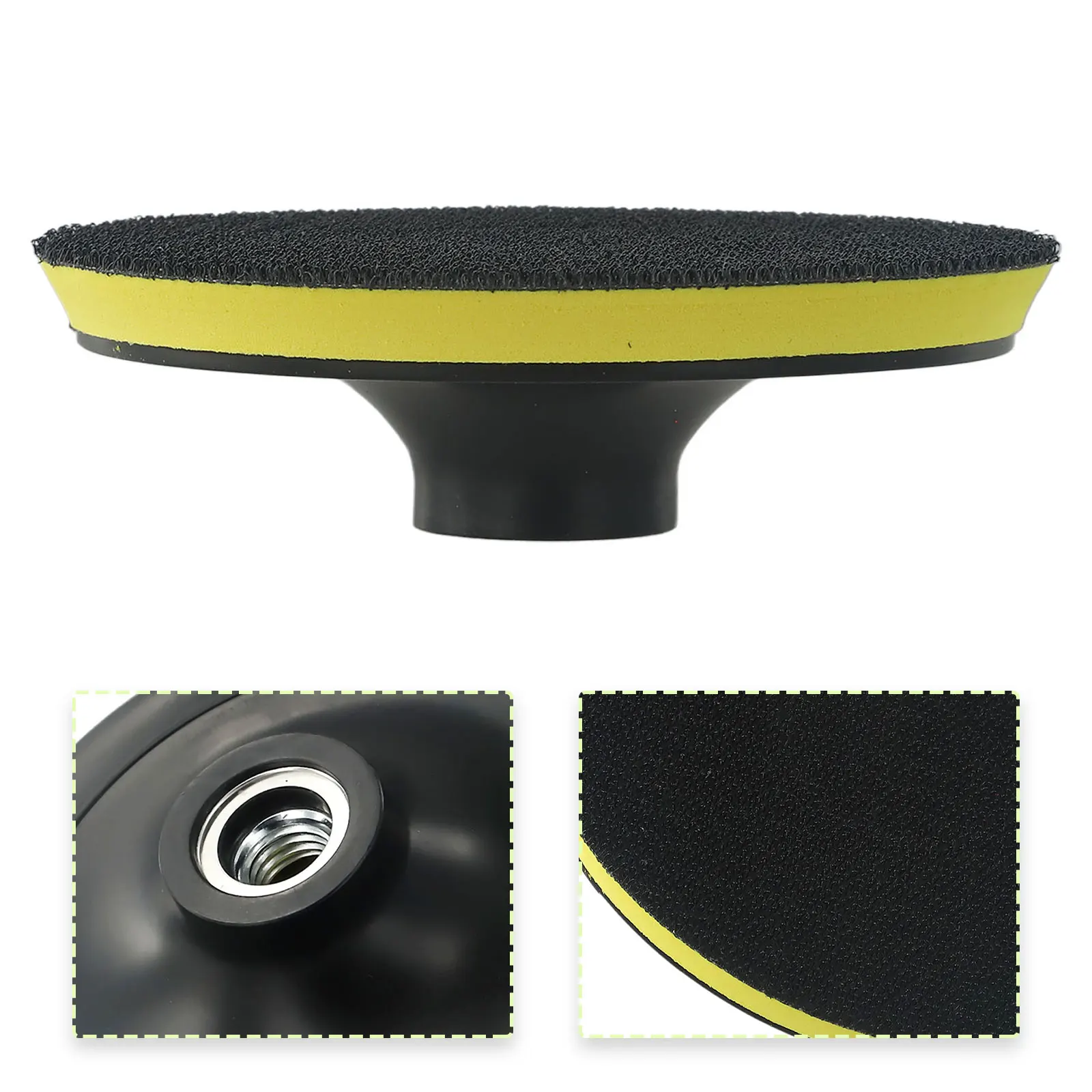3/4/5/6/7 Inch Flocking Sanding Disc Self Adhesive Polishing Disc Drill Rod Car Paint Care Polishing Pad For Electric Polisher