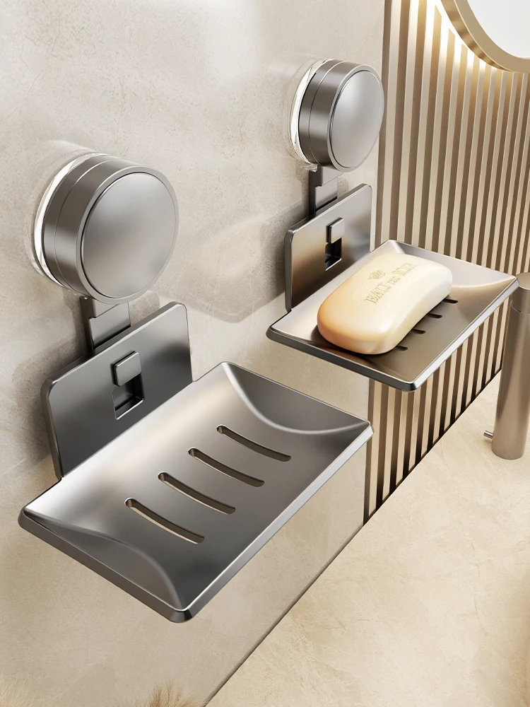 Keine Bohren Saugnapf lagerung rack seife lagerung rack Wc ablauf box Wand-montiert bad seife lagerung rack Haushalts seife box – Detail 16