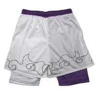 Stylish 3D Print 2 in 1 Running Shorts for Men Gym Workout Athletic Performance Shorts with Pockets Activewear - Image 3