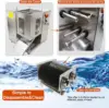 Haywhnkn Commercial Meat Cutter 7Mm Blade Meat Cutting Machine Slicer For Meat Silice/Shredded Meat Double Blade&Motor 4
