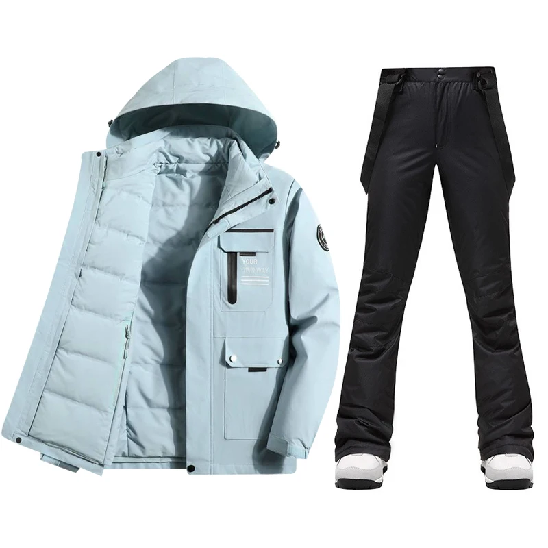 Ski Jacket And Pants For Women Custom High Quality Waterproof