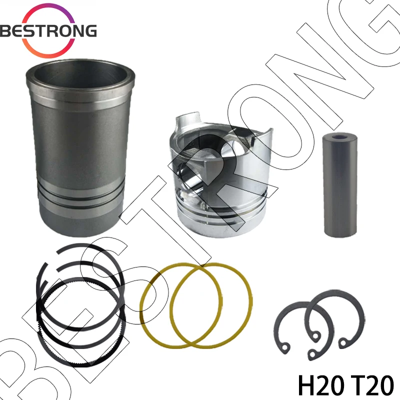 

Overhaul Piston and Cylinder Liner Kit For CHANGCHAI H20 H25 T20 T25 Diesel Engine Spare Parts