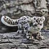 Snow Leopard Plush Toy High Fidelity Cute Snow Panther Plushie Lifelike Animals Simulation Stuffed Doll Kawai Toy Gifts For Kids 1