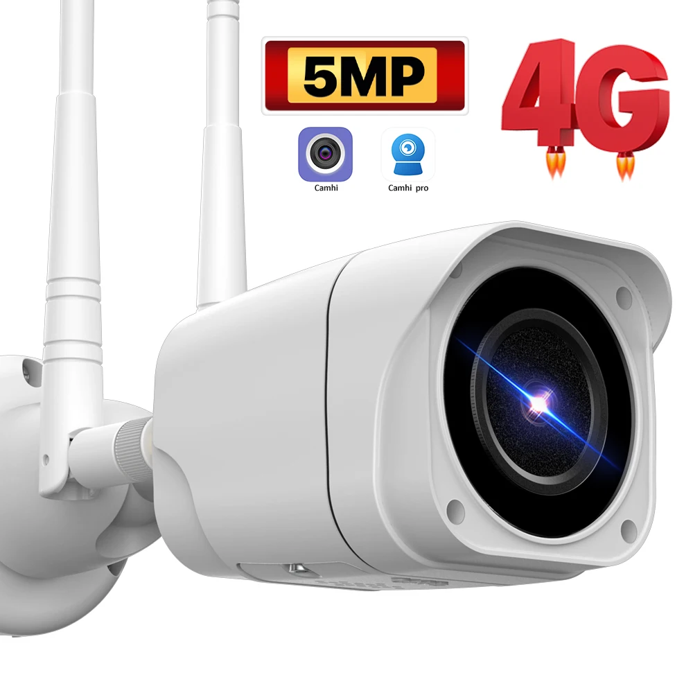 IP Camera Surveillance Camera Wifi IP Camera IP-камера наружная 5MP 1080P HD 3G 4G CCTV Камера С SIM-картой GSM Двухстороннее Аудио 2MP Беспроводная Камера Безопасности Мета