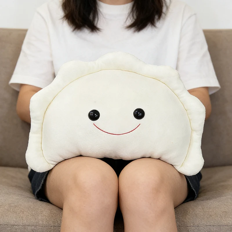 Pierogi Plush Pillow - Soft & Cuddly Stuffed Animal Toy - Bedroom Decor & Perfect Gift