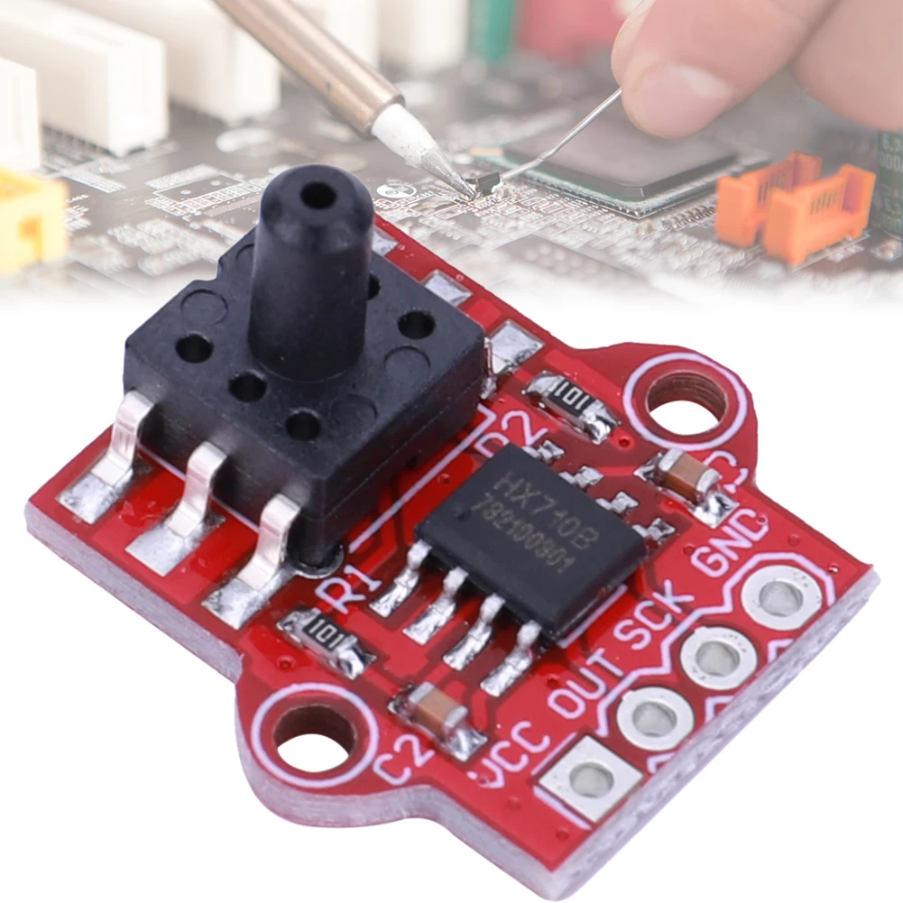 DC 3.3/5V 0-40KPa Liquid Water Level Controller Board Connect 2.5mm Soft Tube Digital Barometric Pressure Sensor Fit for Arduino