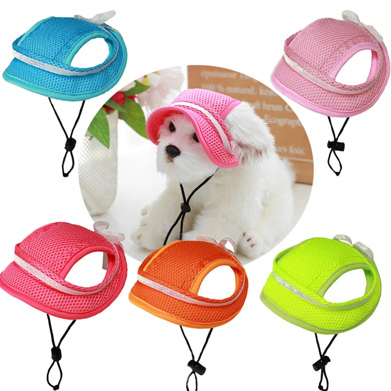 Pet Dog Hat Accessories Dogs Baseball Cap Puppy Grooming Dress Up Hat Pets Dogs Outdoor Hat Headwear Casual Cute Dog With Hat