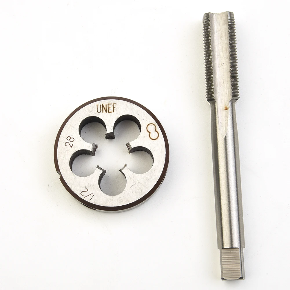 Description Picture 3 of item1/2"-28 Gunsmithing Tap + Die Set (1/2" X 28) For 9mm 223 5.56 22LR Right Hand Thread Accessories-Replacement