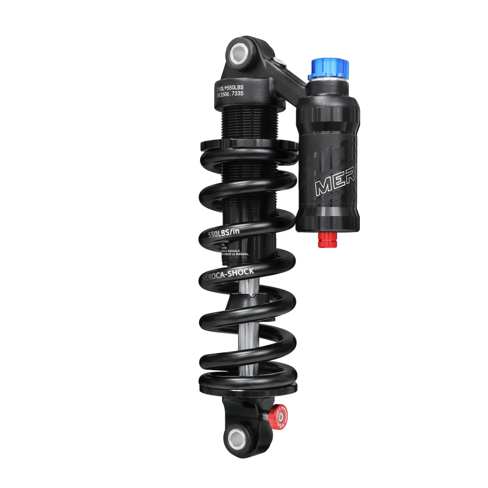 MEROCA MTB 리어 쇼크 업소버 190mm/210mm/230mm 스프링(공기압/댐핑 조정 포함) DH XM 쇼크 업소버 사이클링 부품