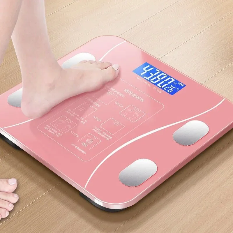Body Fat Scale New Body Fat Electronic Scale App Smart Bluetooth Digital Rechargeable/Battery Floor Scales for BMI