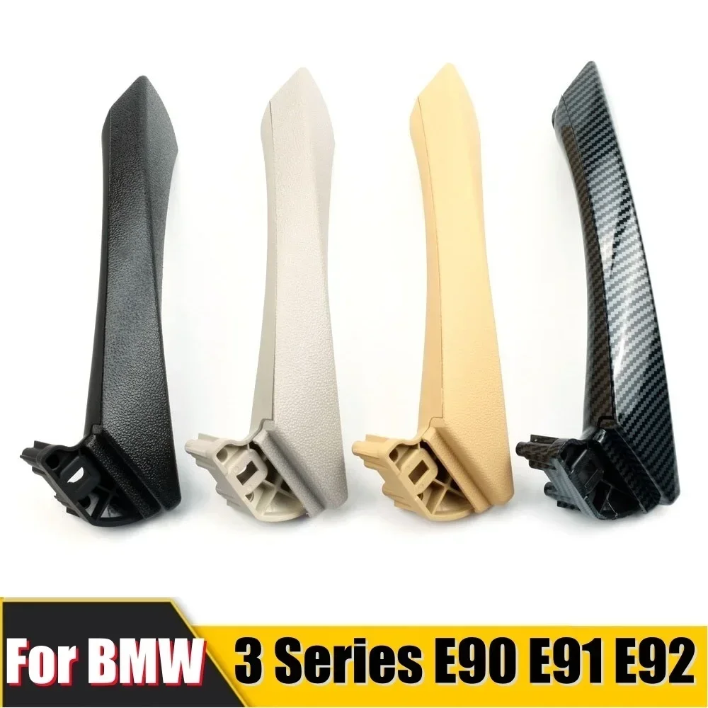 

Car Inner Handle Interior Door Panel Pull Trim Cover Black Left Right for BMW 3 Series E90 E91 316 318 320 325 328