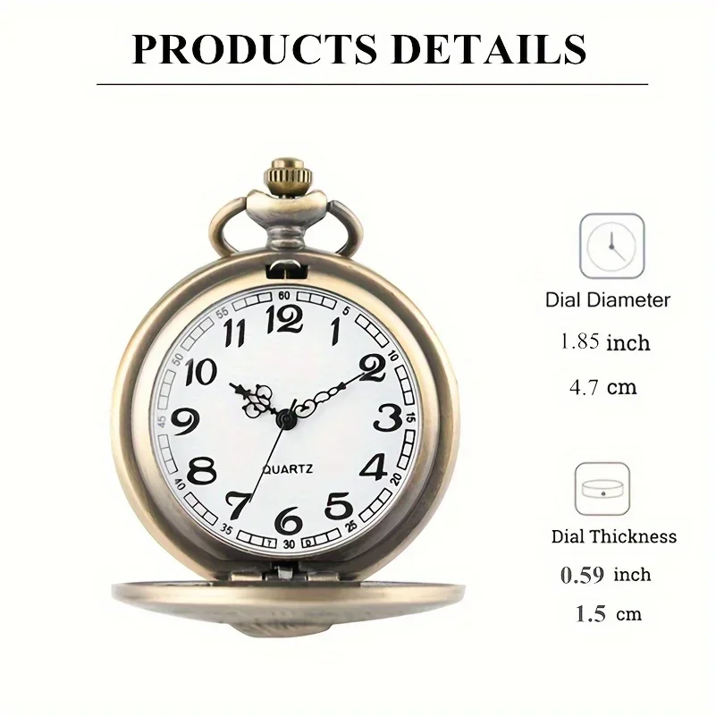 "TO MY SON" The Lion King Cover Pendant Quartz Pocket Watch Bronze Necklace Gift For Boys