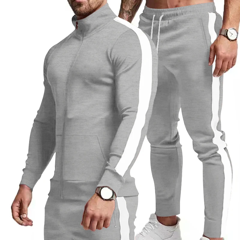 Ensemble de sport à capuche pour hommes, chemise de nuit décontractée, automne, hiver, nouveau, 2024