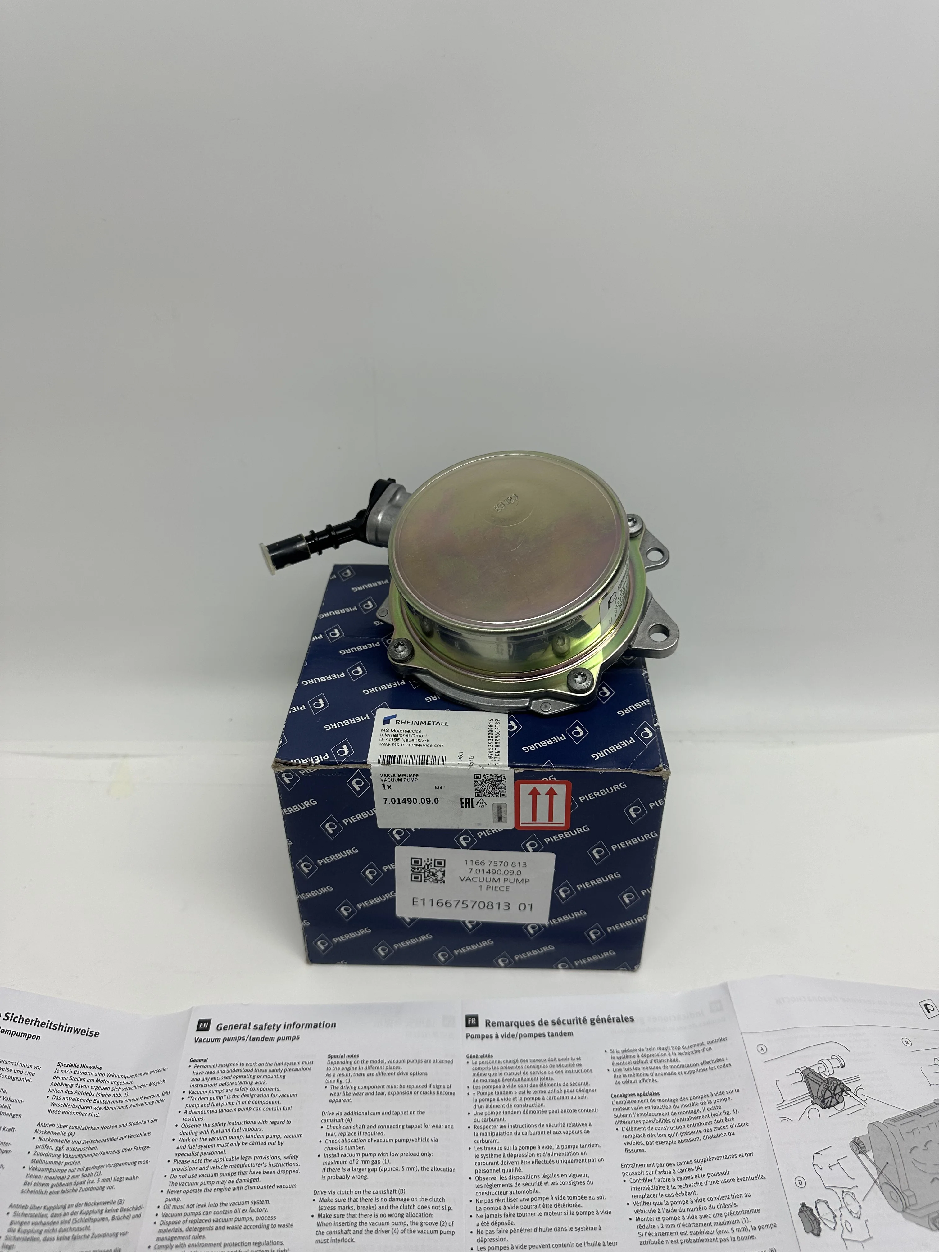 11667570813, for BMW MINI, R55, R56, R57 vacuum with VIN inquiry
