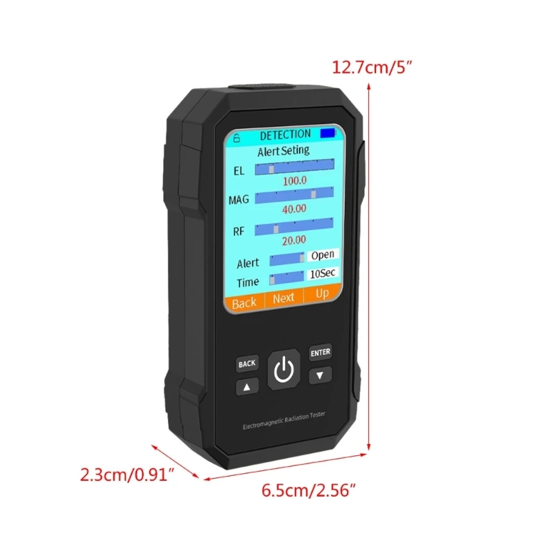 Electromagnetic Field Radiation Tester EMF Reader Electromagnetic Detector 6