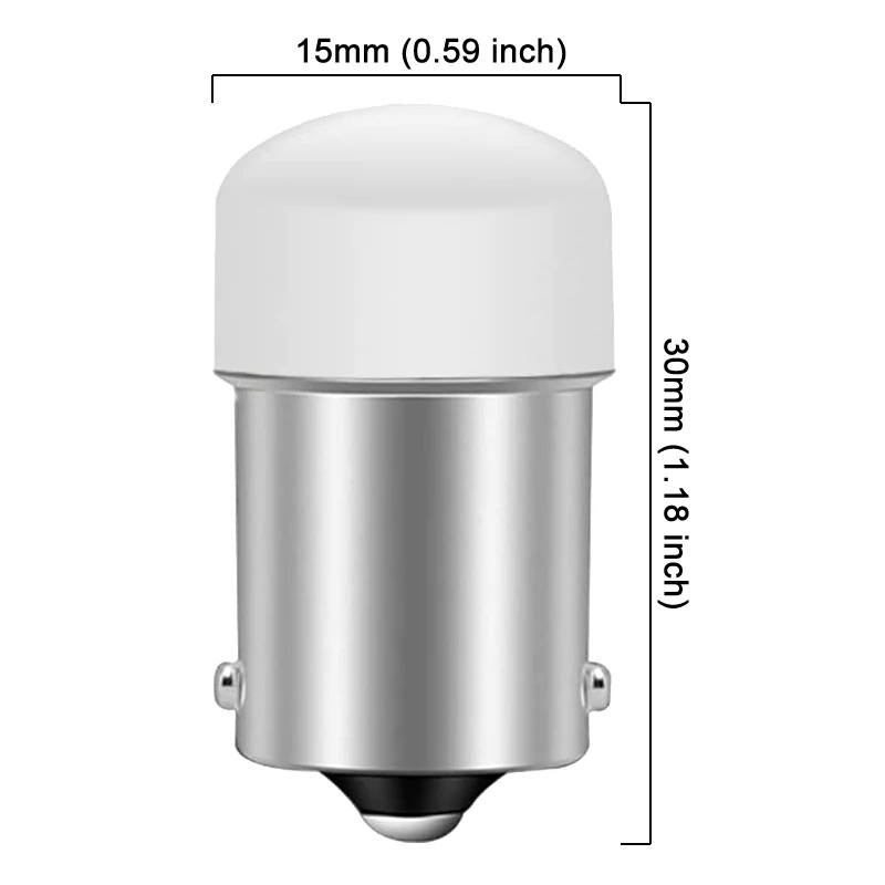 1157 LED 전구 방향 지시등, 7000K 흰색 자동차 후진 브레이크 주차 램프, P21W BA15S 1156 BAY15D, 12V 3014-9SMD, 1/4/10 개