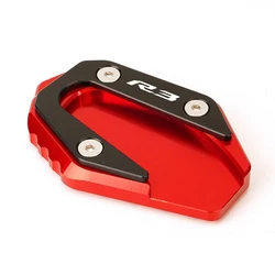 Yamaha Motorcycle Kickstand Extension Pad Support Plate (R3 Stand - Red)