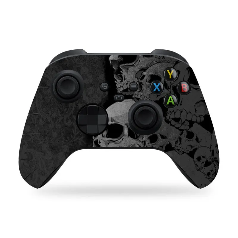 17 Style Sticker For XBOX Series X/S Controller Anti-slip Protective Skin Stickers For Xbox Series S/X Game Joystick Accessories