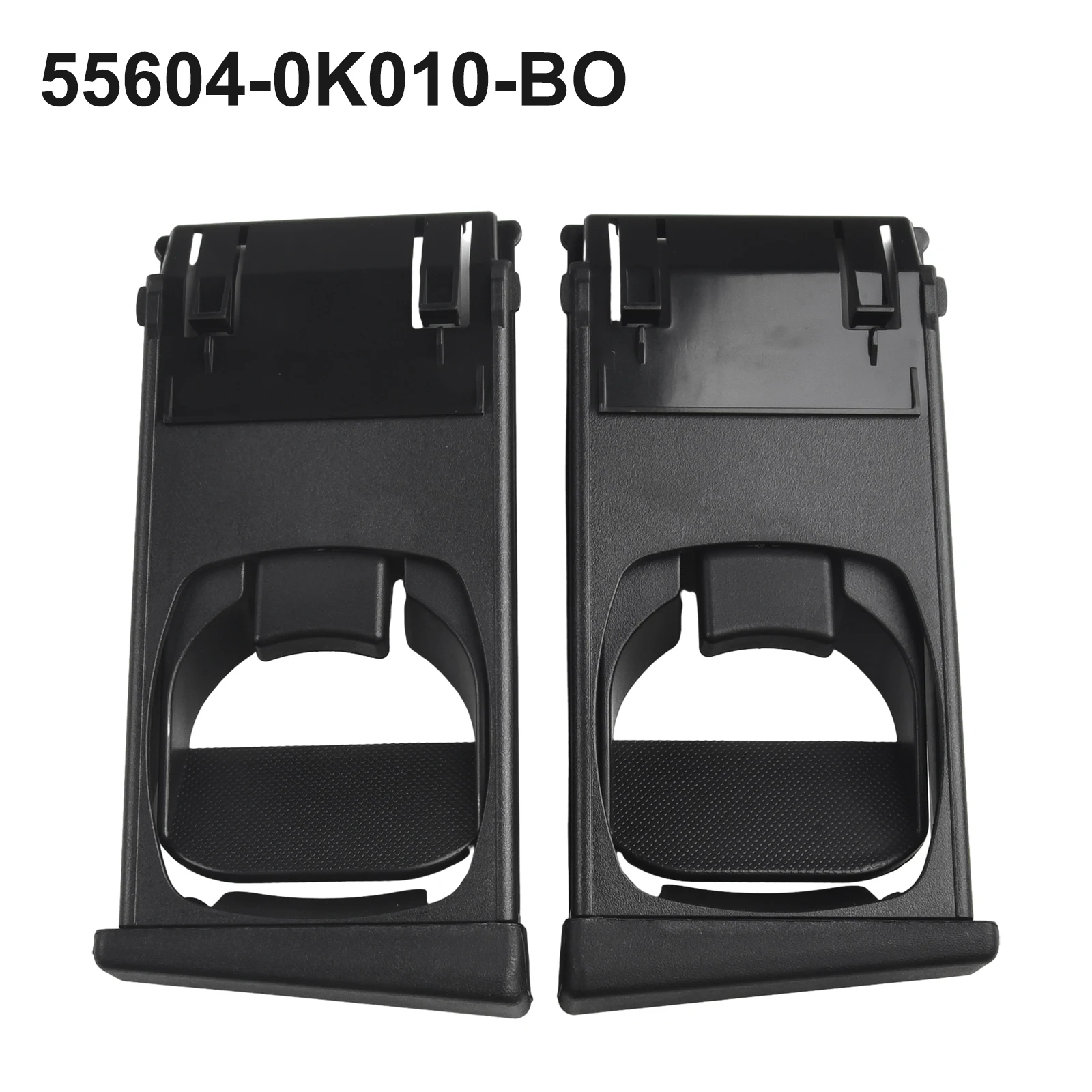 

2pcs Cup Holder For Toyota Hilux Vigo SR Pickup Fortuner 2004-2015 55604-0K010 Correct Connector Direct Installation Auto Parts