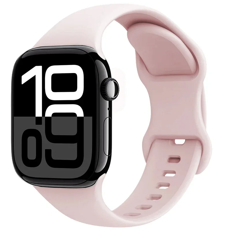 Premium Soft Silicone Watch Band - Elegant and Comfortable Replacement Strap