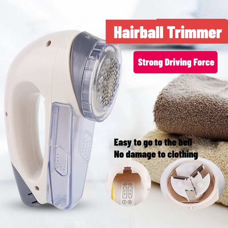 

Clothes Hairball Trimmer Mini Electric Hair Remover Shaving Machine Dry Battery Hairball Remover Outdoor Hairball Remover