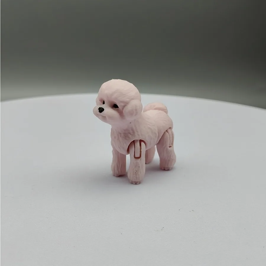 Elegant 3D Printed Poodle Statue - Versatile Dog Decoration