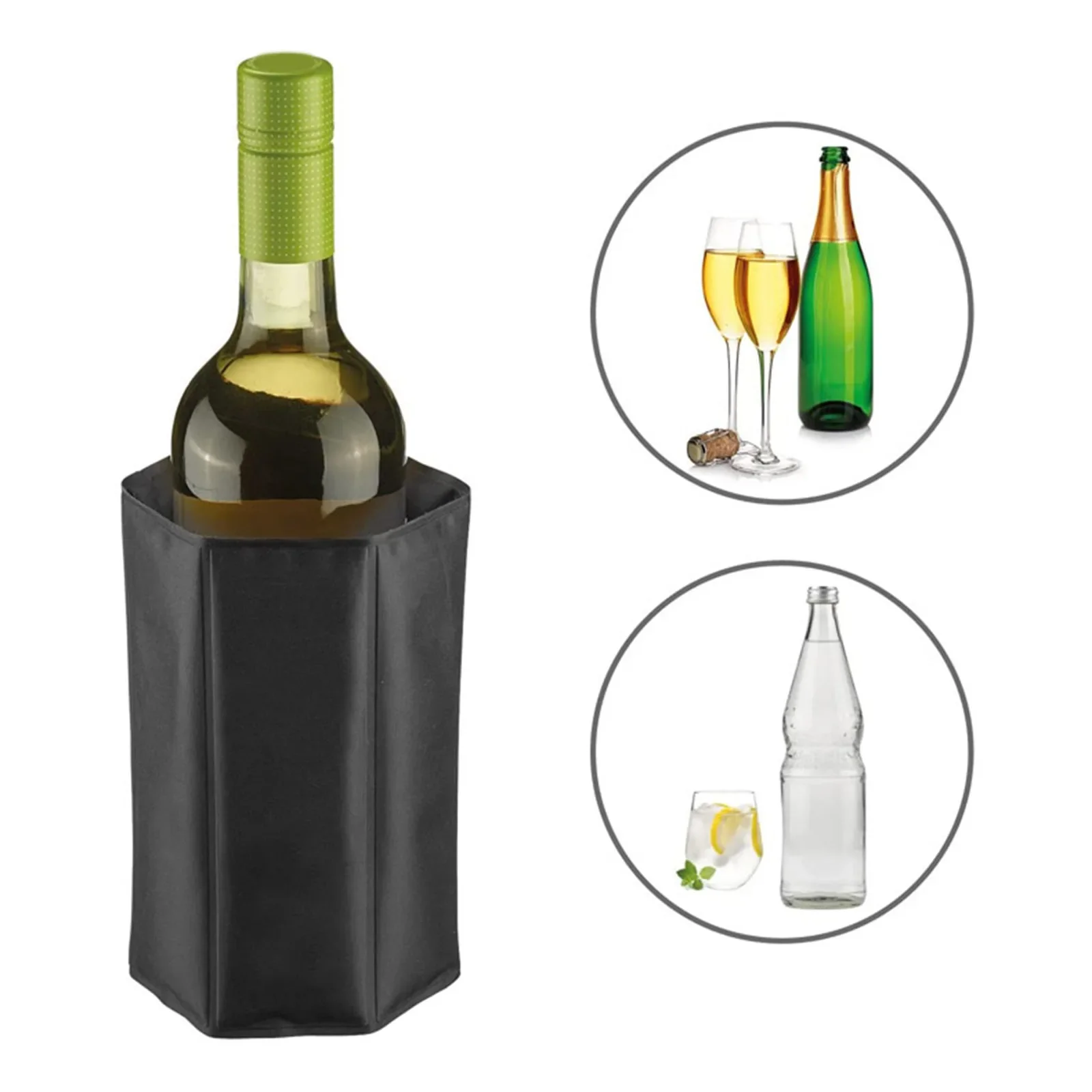 1PC Wine Bottle Freezer Bag Beer Chiller Cooler Bag Ice Cooling - Main Image