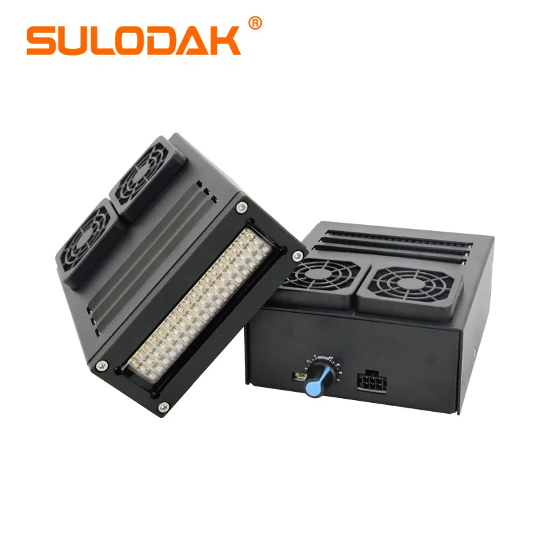 공냉식 LED 램프 395NM 200W LED 경화등 초자외선 램프 I3200/XP600/TX800 프린터용 LED 경화 램프
