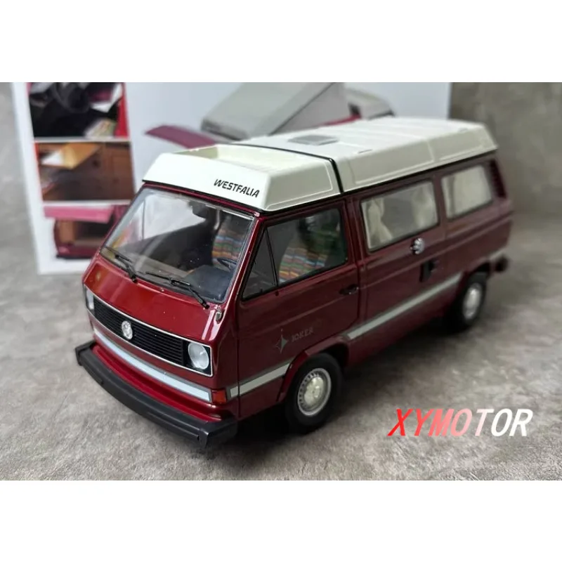 

Модель автомобиля Schuco 1:18 для VW Volkswagen T3a/T4, литой под давлением автомобиль для мальчиков, подарок, хобби, демонстрация коллекции, красный/черный/синий