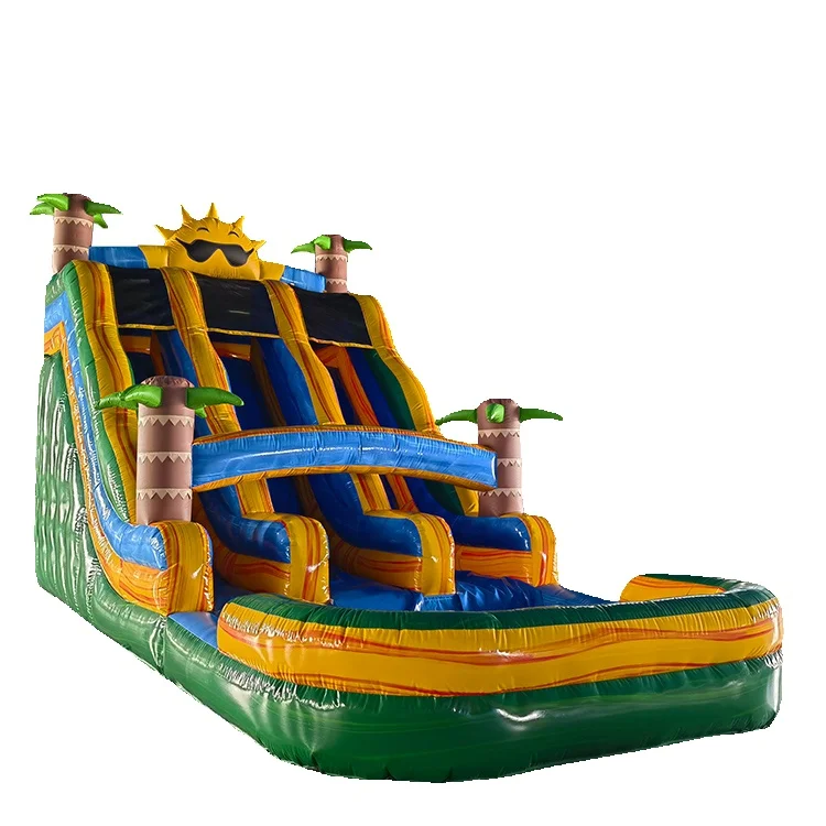 

Outdoor Cheap Commercial Inflatable Slide Monle Water Park Slides Prices