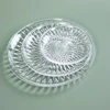Transparent Fruit Plate for Snacks And Candies Clear Plastic Fruit Tray for Home And Kitchen