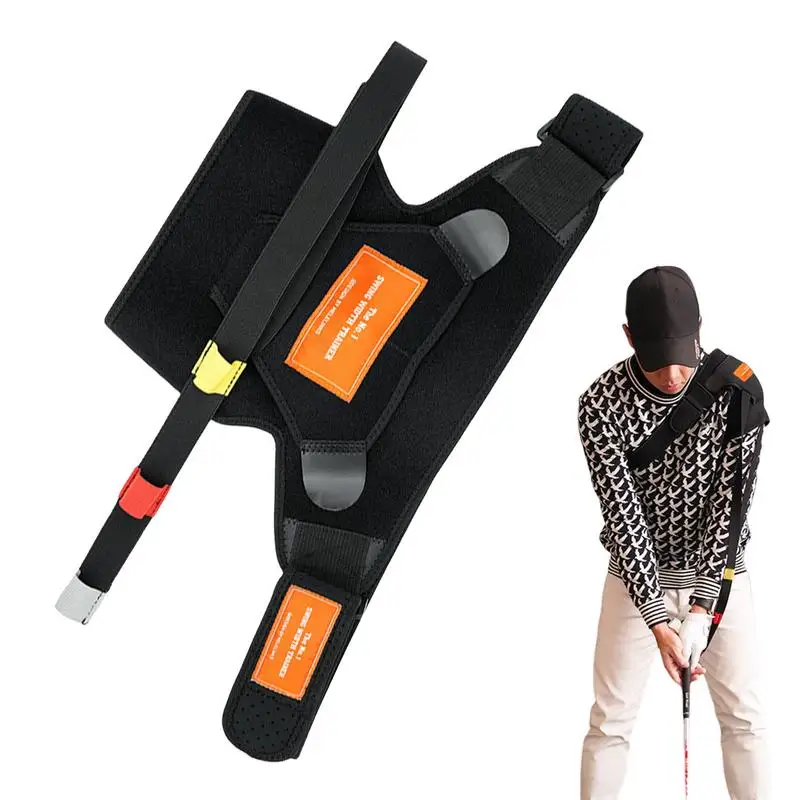

Golf Swing Trainer Training Swinging Universal Arm Brace Elastic Band Portable Golf Training Aid For Living Room Golf Training