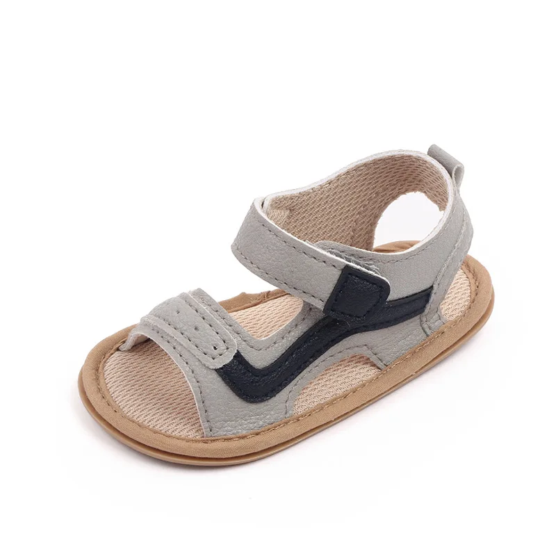 Baby Sandal Summer Toddler Boys Anti-slip Soft PU Casual First Walikng Shoes Outdoor Shoes