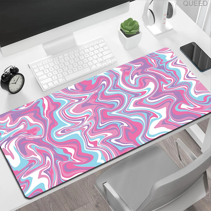 Mouse Pad Strata Liquid 900x400 Computer Laptop Anime Keyboard XXL Large Gamers Desk Mat