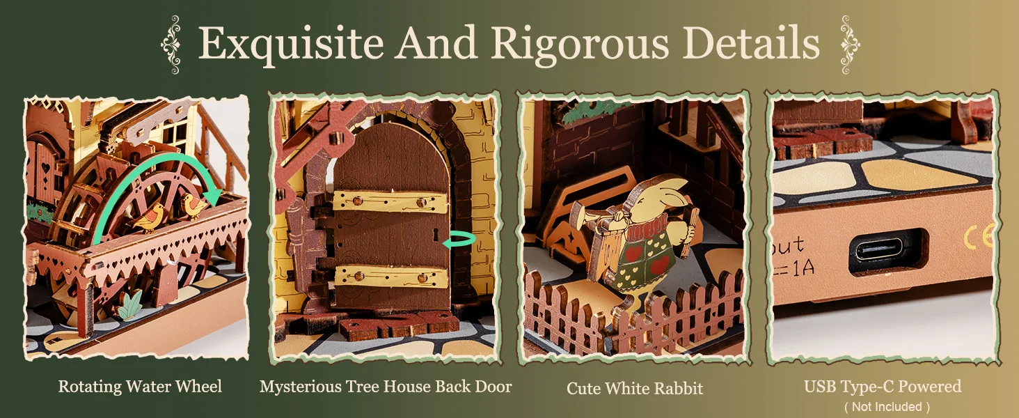 Horloge coucou mécanique 3D