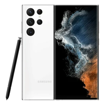 Teléfono Inteligente Samsung Galaxy S22 Ultra 5G Android, Pantalla de 6.8 Pulgadas, 108MP, Edición Estadounidense, 5000mAh, Desbloqueado, Cuatro Cámaras, 5000mAh, 45W 2