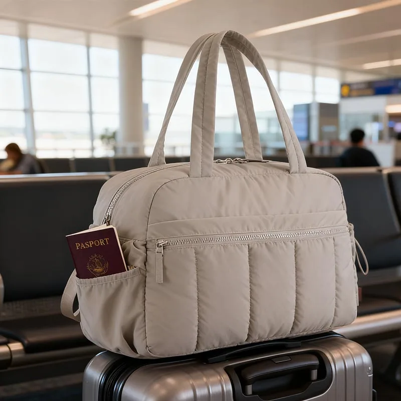 Baby-Wickeltasche, Reise-Seesäcke, Turnbeutel Für Damen, Mit Wasserdichtem Handgepäck, Flughafen-Kabinentaschen