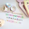 Korean Cute Animals Washi Tape Hand Account Decorative Tape Collage Planner DIY School Stationary Stickers 2
