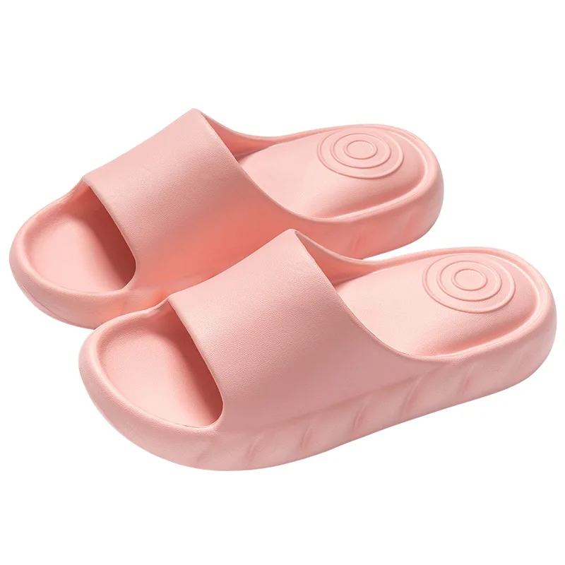 New  Summer Men Women  Slippers Bath Thick Platform Non-Slip Home Soft  Flip Flops Beach Sandals Ladies Slides Indoor Outdoor