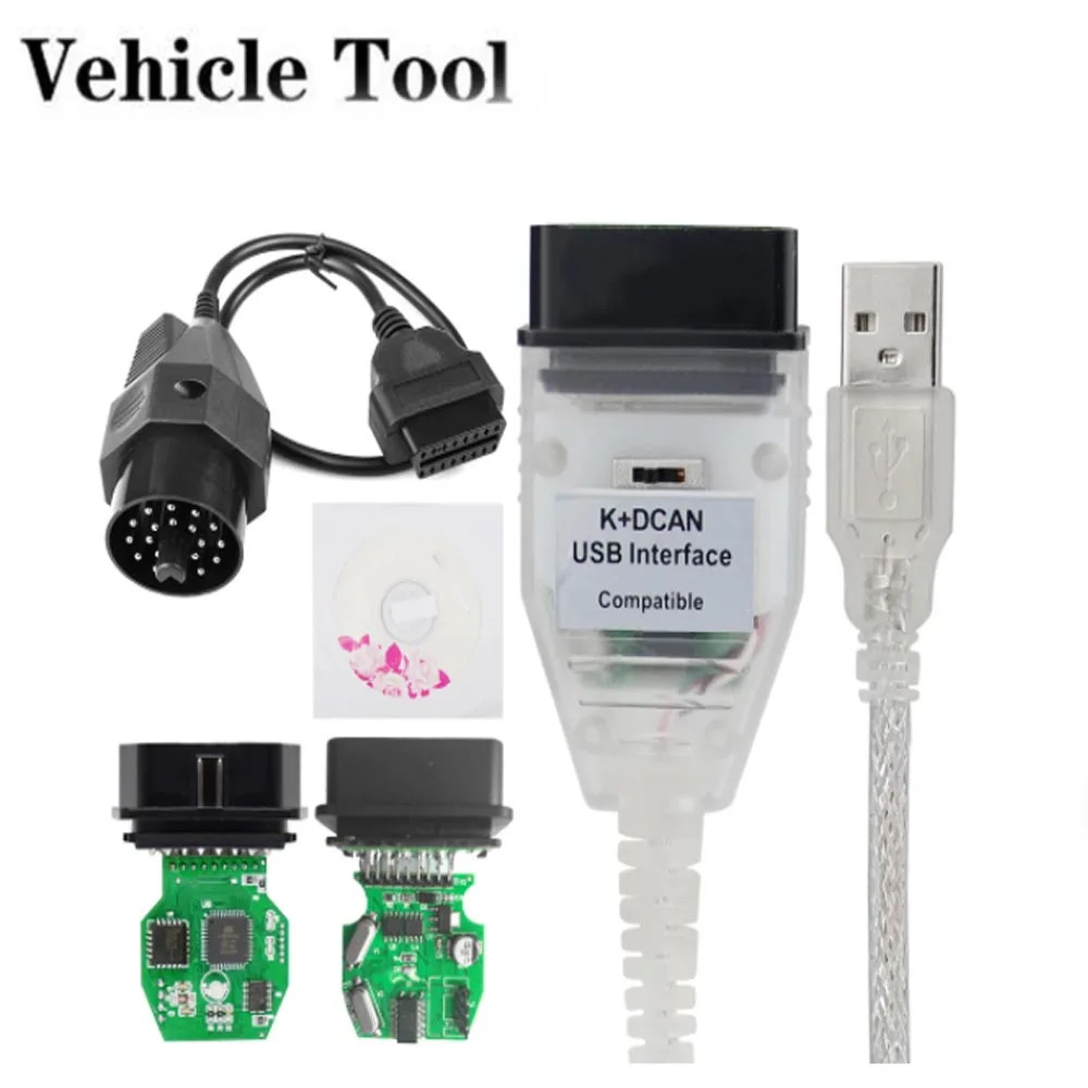 DCAN USB Interface For BMW Diagnostic Connector CableOBD2 OBDII Tool