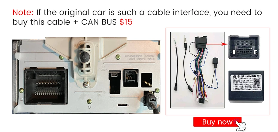 This link is only available For Peugeot 2008 For Opel Corsa with optional power cable