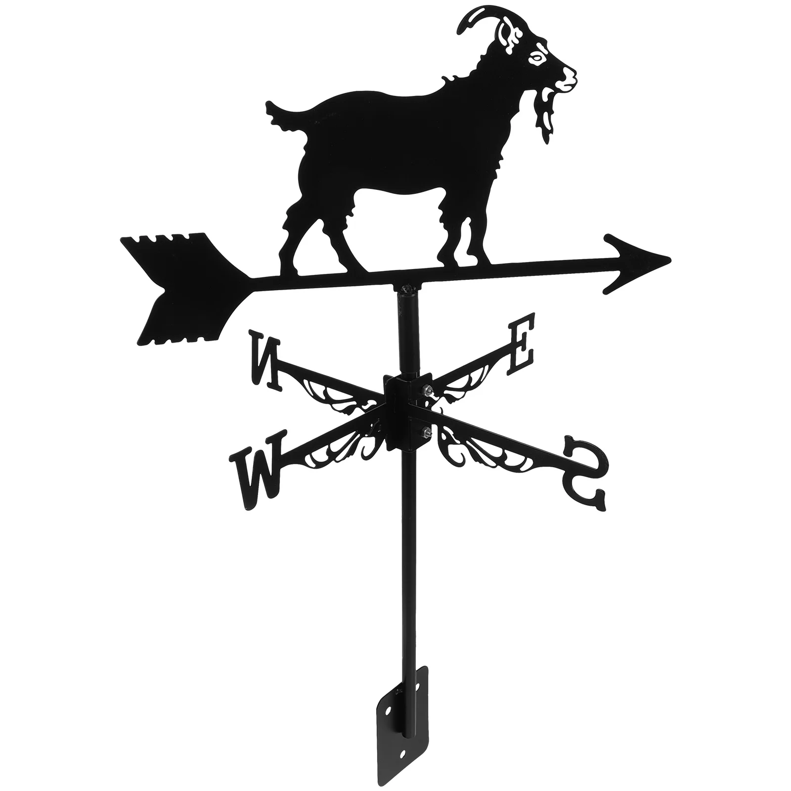 

Sheep Weathervane De Los Muertos Decorations Outdoor Vanes for Sheds Wrought Iron Wind Direction Indicators