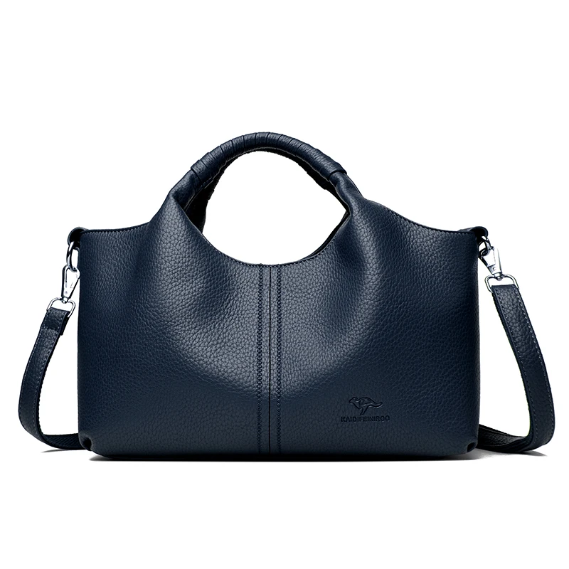 ตัวเลือกสินค้า กระเป๋าหนัง Tote แฟชั่นผู้หญิง ความจุใหญ่ ไหล่เดี่ยว Crossbody