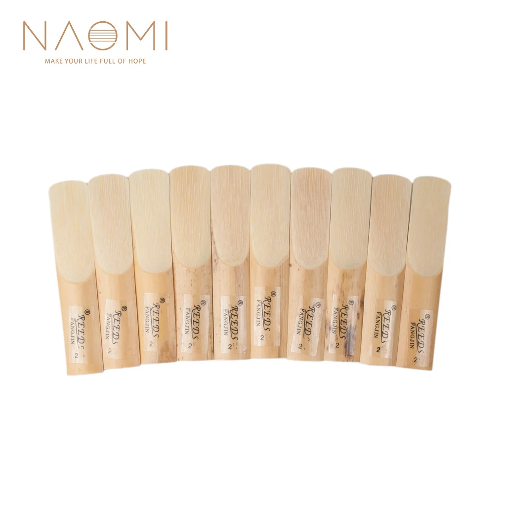 Naomi Tenore Sax Ance 10 Pz/Scatola Tenore Essere Ance Sassofono Sax Reed Forza 2 Per Sax Tenore Woodwind Parti E Accessori Nuovo