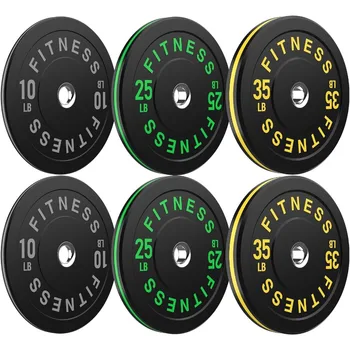 Rubber Bumper Plate Set 1